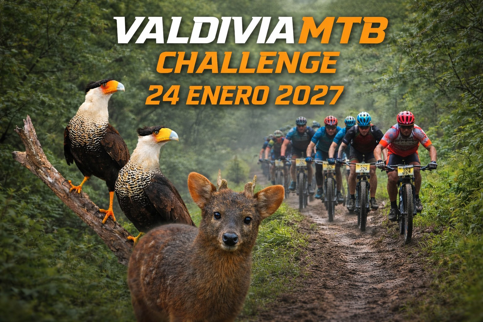 Valdivia MTB Challenge Flyer